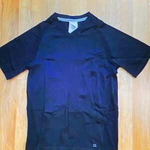 Men's Black V-Neck Shirt